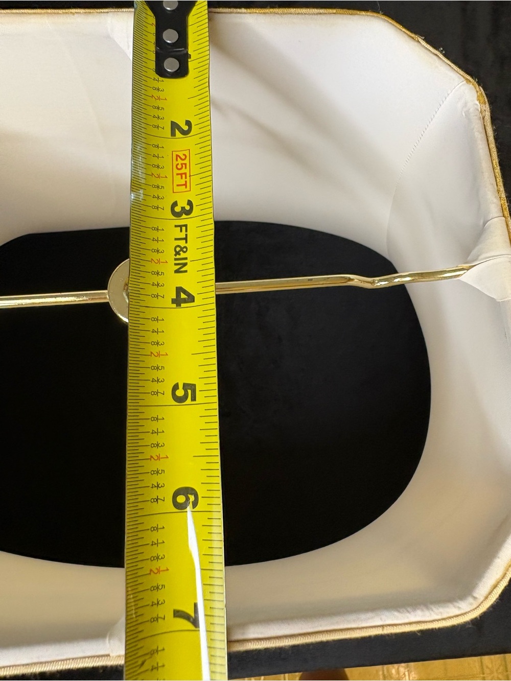 Royal Design Rectangle Cut Corner Bell Lamp Shade - Picture 12 of 15